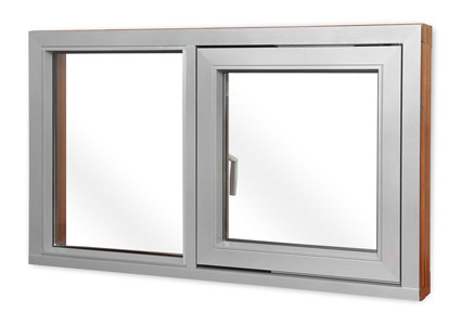 Okno drewniano aluminiowe DURWIN