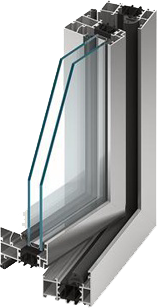Okno aluminiowe MB-70