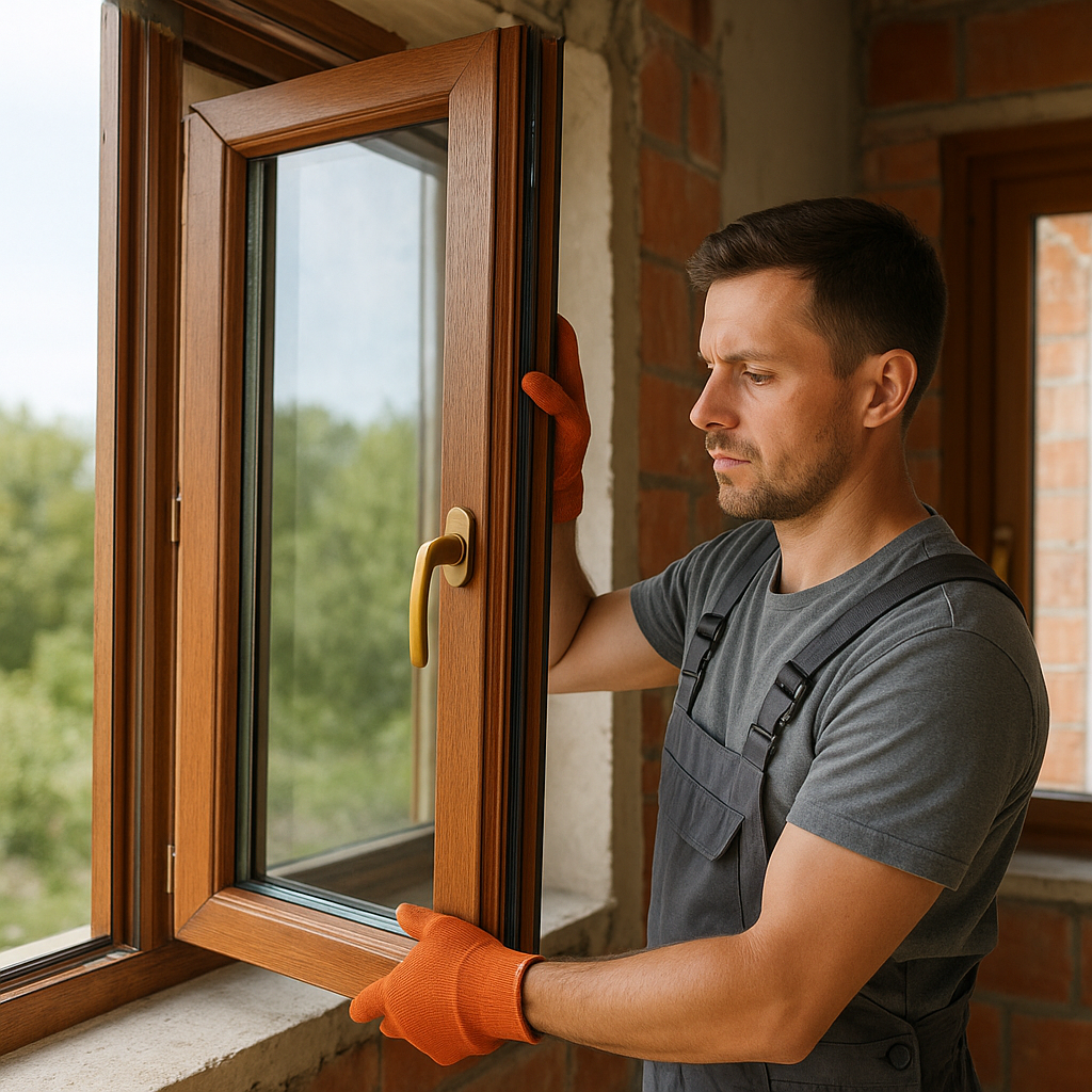 Okna drewniane montaż i sprzedaż