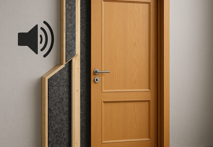 Co to jest izolacyjność akustyczna drzwi?