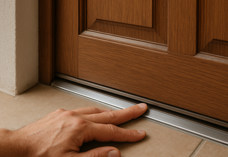 Co to jest próg termiczny w drzwiach?