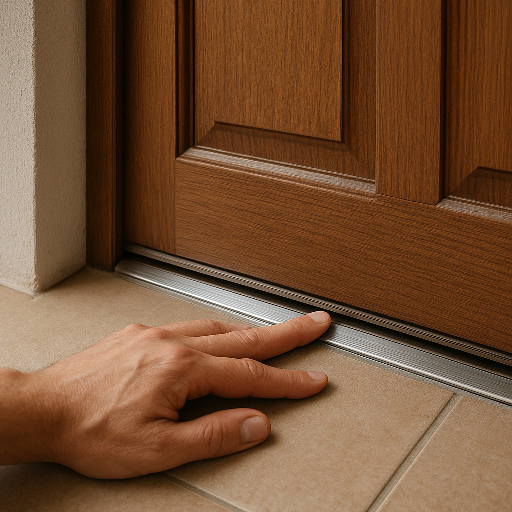 Co to jest próg termiczny w drzwiach?