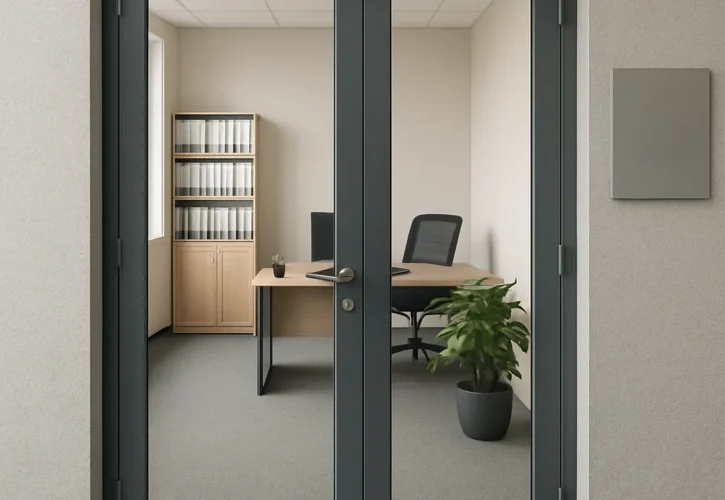 Drzwi do biura montaż i sprzedaż