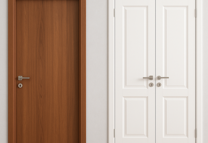 Co to są drzwi jednoskrzydłowe i dwuskrzydłowe?