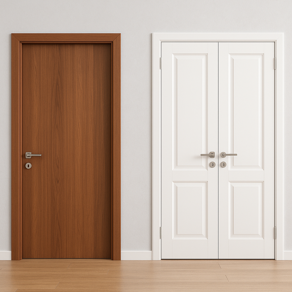 Co to są drzwi jednoskrzydłowe i dwuskrzydłowe?