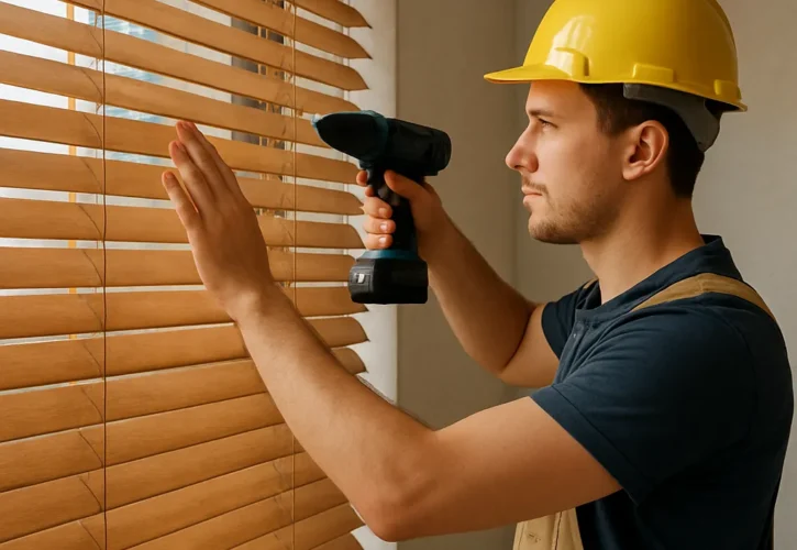 Żaluzje drewniane montaż i sprzedaż