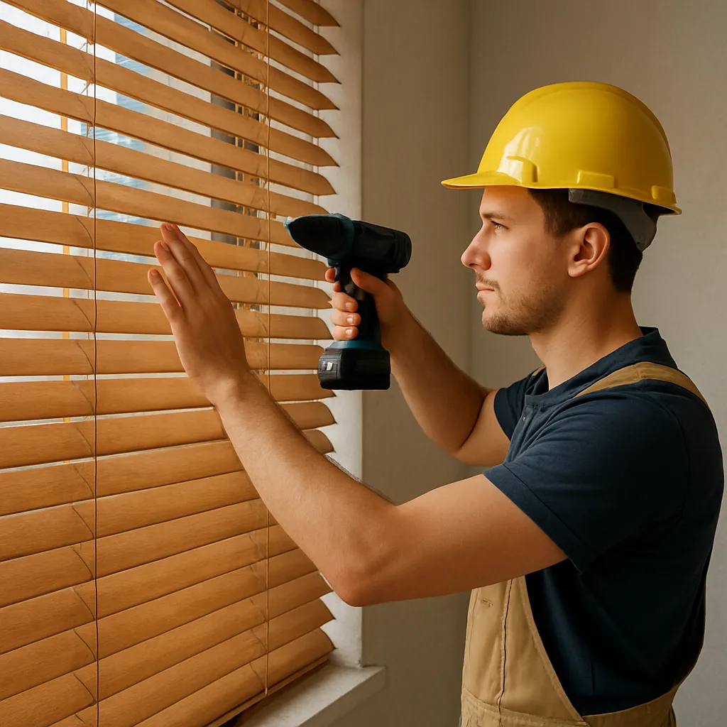 Żaluzje drewniane montaż i sprzedaż